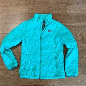 Patagonia kids Puffer Jacket - Aqua